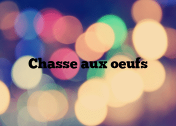 Chasse aux oeufs