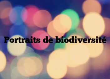 Portraits de biodiversité