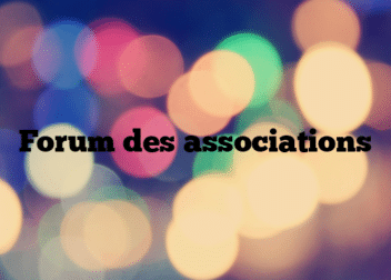 Forum des associations