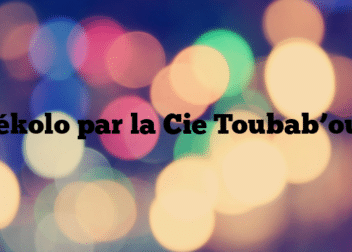 Nékolo par la Cie Toubab’ouh